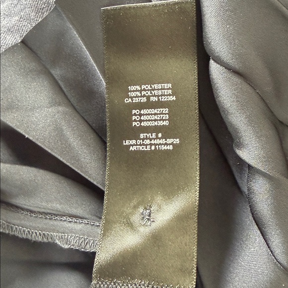 BABATON Aritzia Intellect Satin pleated midi dress - Picture 6 of 7